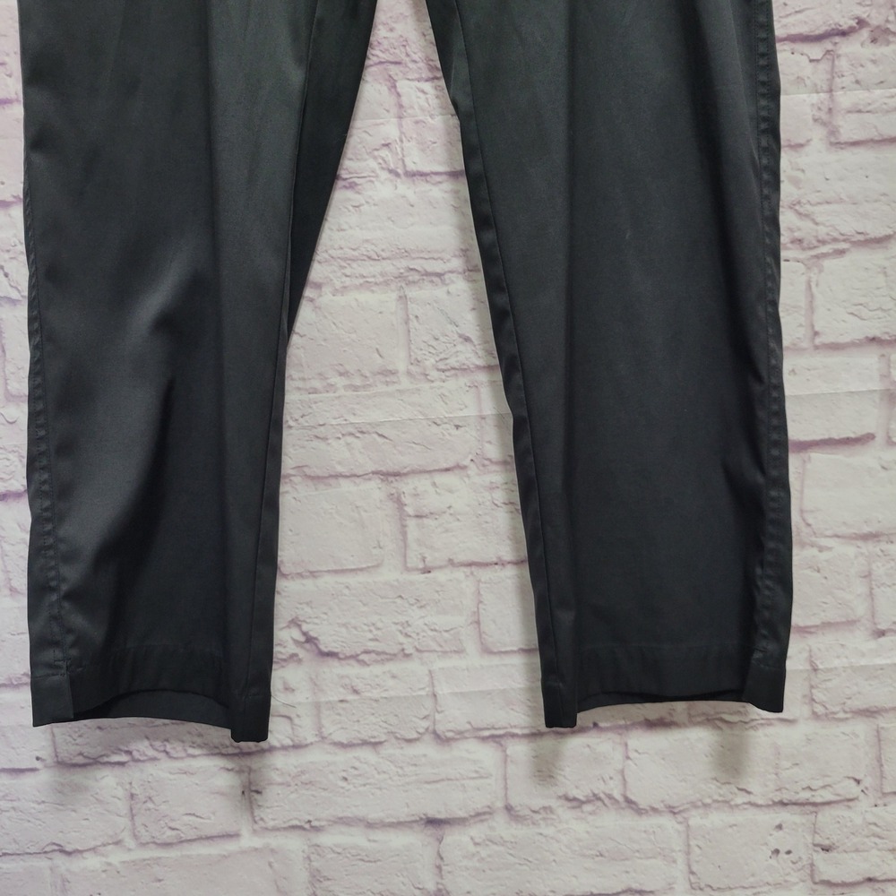 Nike Golf Black Dri Fit Chino Pants 38x30 Fits 40 Performance Athleisure Gorp - Picture 6 of 9